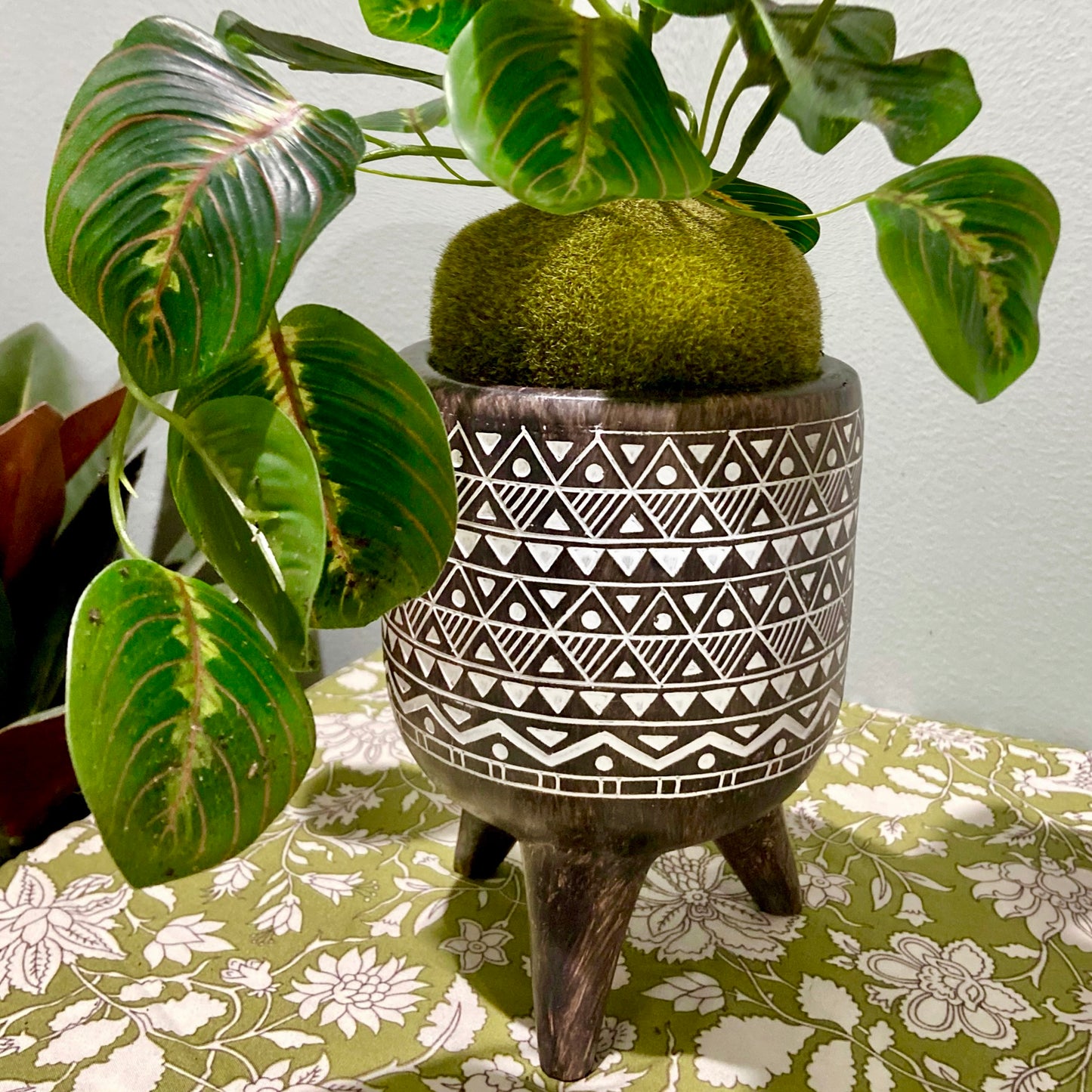 Geometric Wood Planter