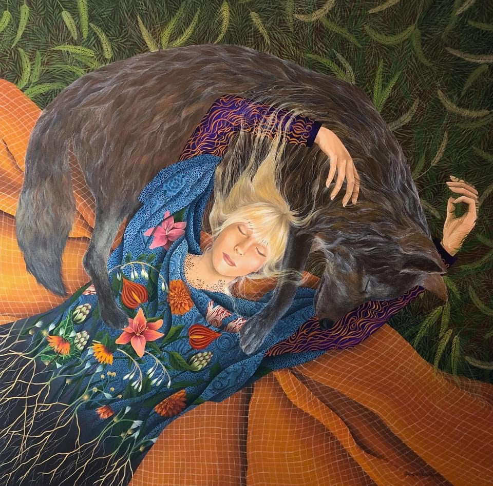 'Wolf' Painting