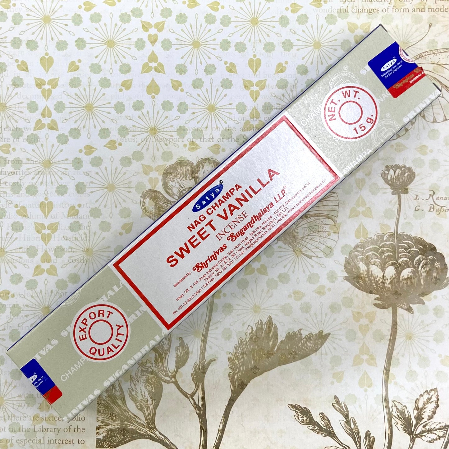 Nag Champa Sweet Vanilla Incense