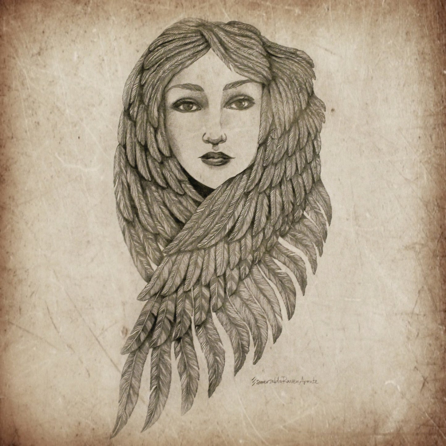 'Pluma' Print