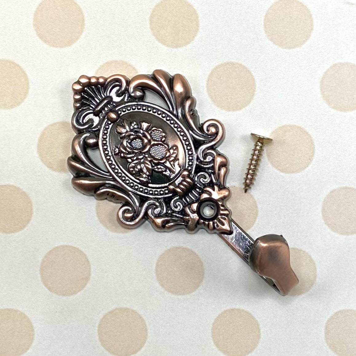 Vintage Wall Mounting Hook - Bronze