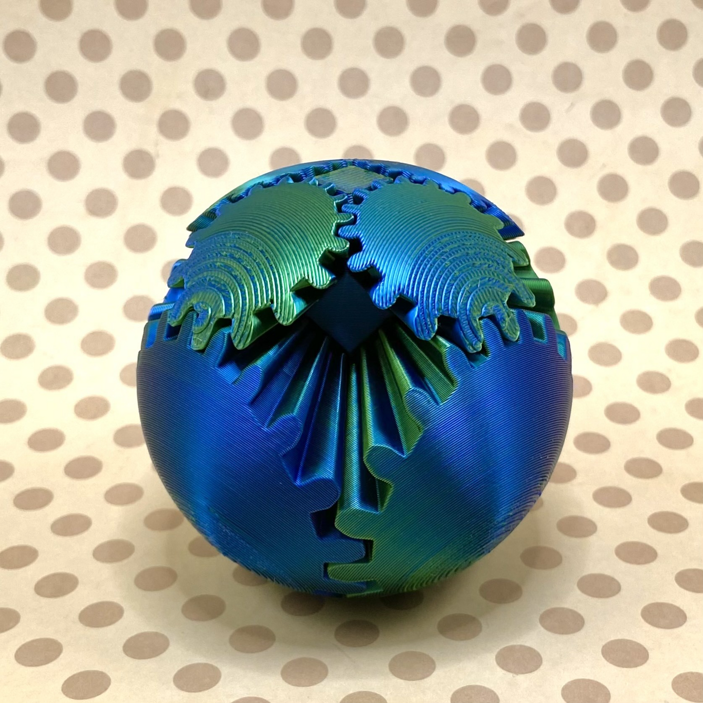 3D Printed Kinetic Stress Relief Ball
