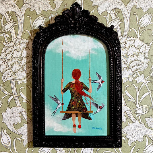 ‘Reach for the Sky’ Mini Painting