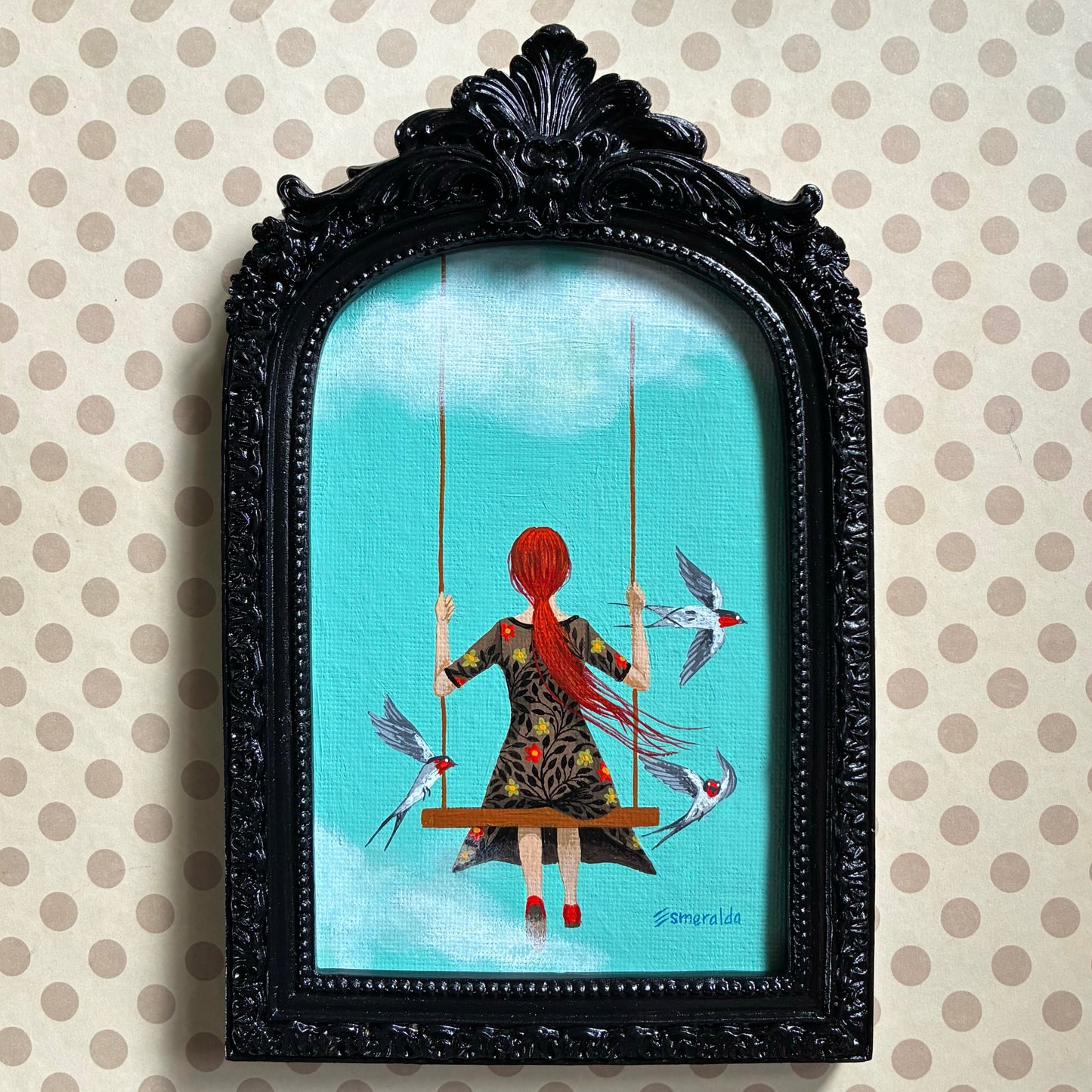 ‘Reach for the Sky’ Mini Painting