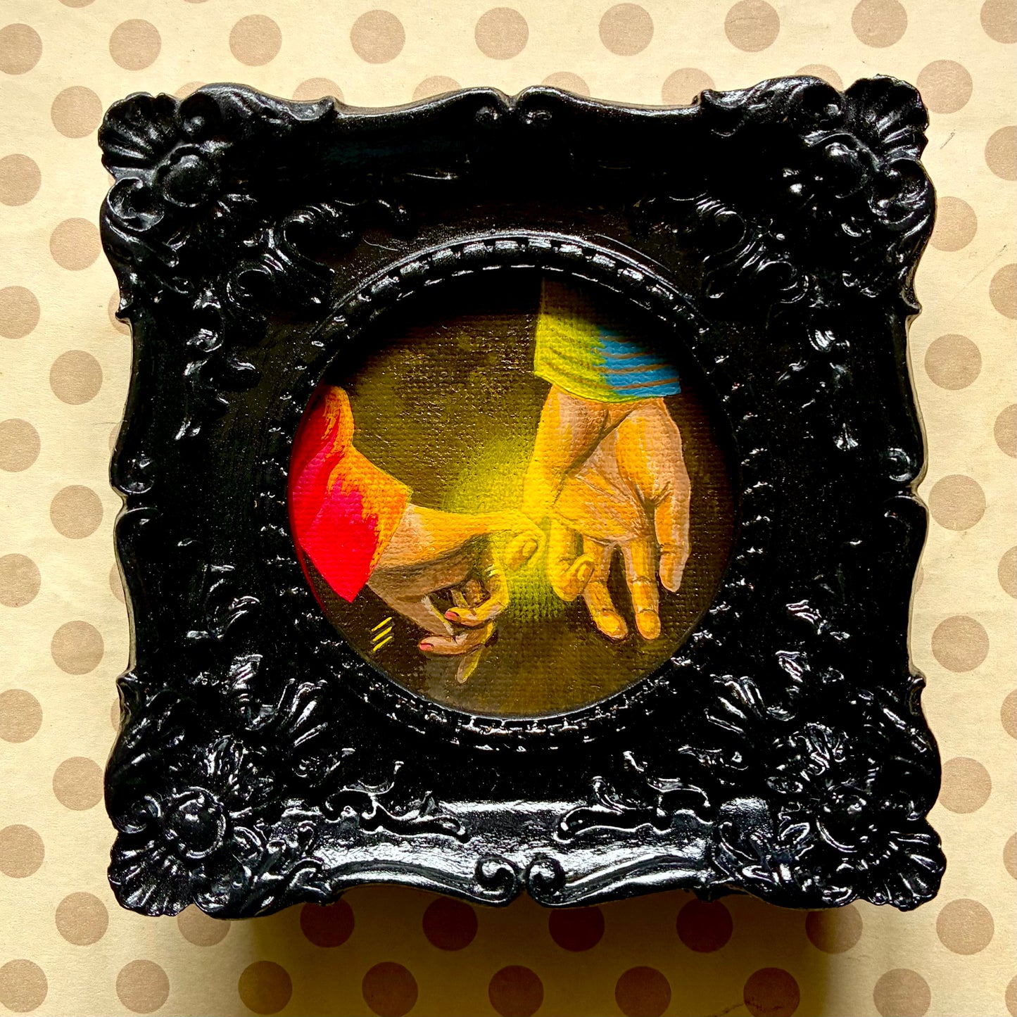 ‘Lovers’ Mini Painting