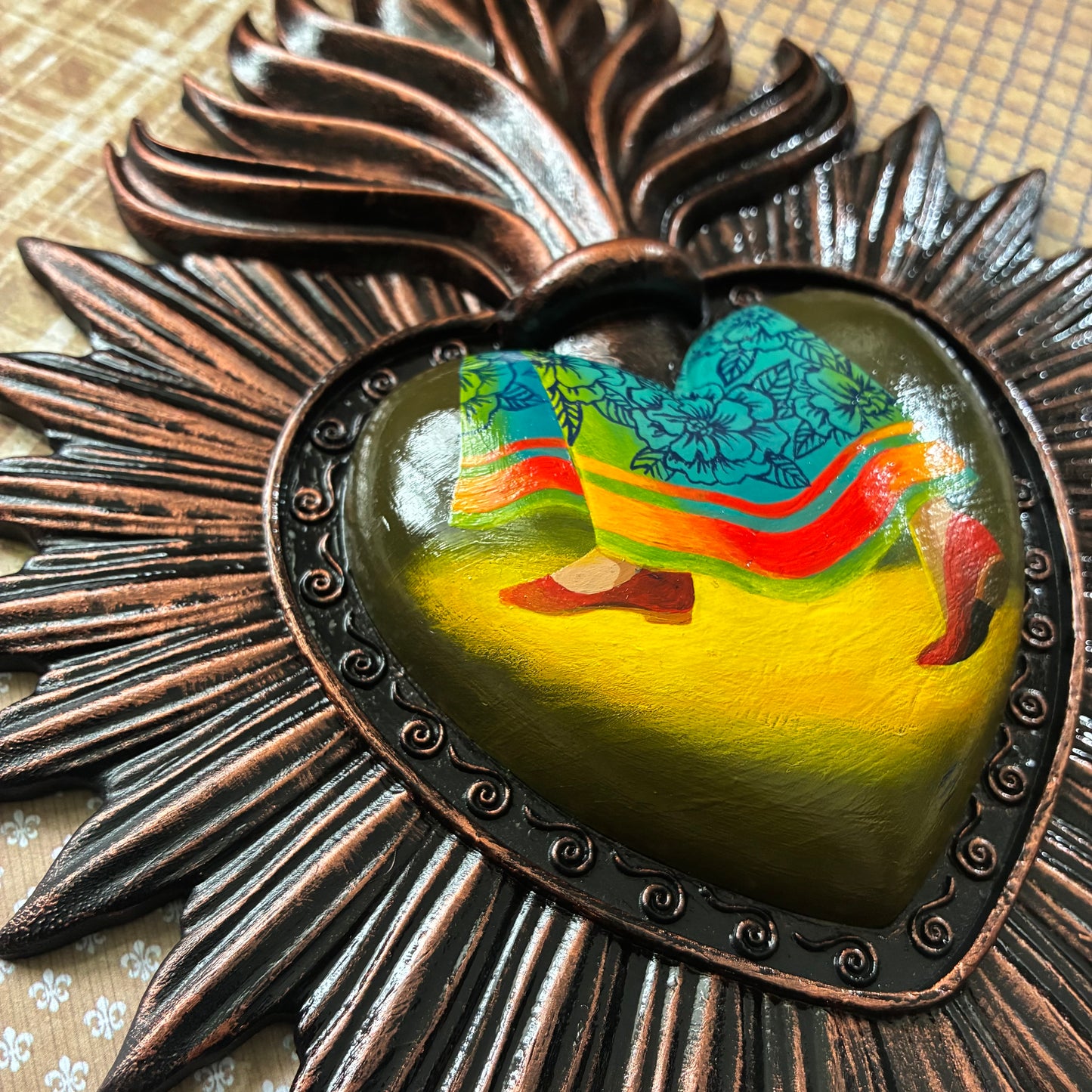 Heart Wall Ornament ‘Path’